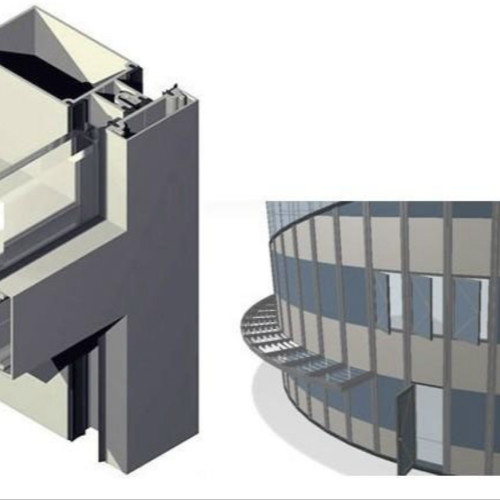 Aluminum Glass Curtain Wall