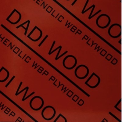 Red film faced plywood