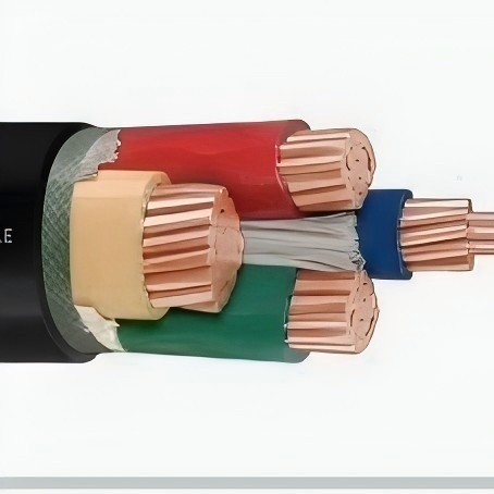 1000V Copper Conductor PVC Insulated Cables Customized With Three Half Core